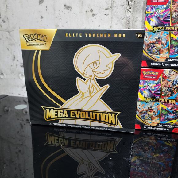 Pokemon TCG Mega Evolution ETB’s, Gardevoir & Lucario Set and 2 Booster Bundles - Picture 4 of 4